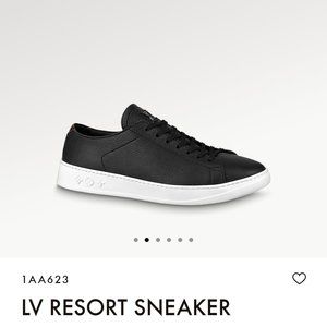 Louis Vuitton LV Resort Sneaker BLACK. Size 08.0